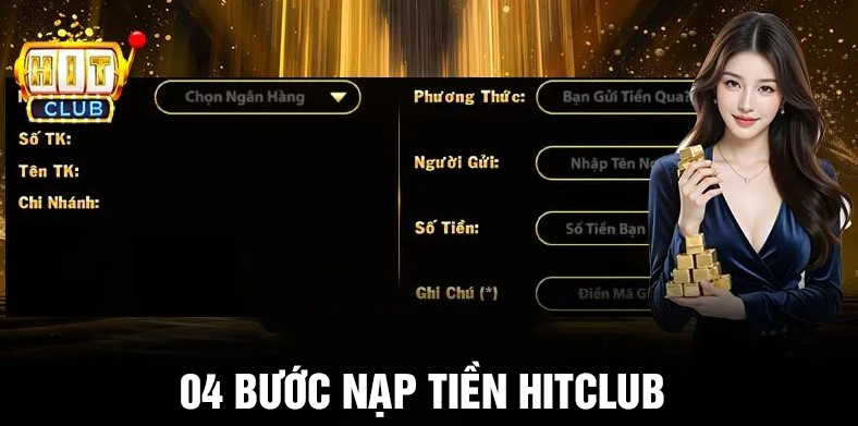 Hướng dẫn nạp tiền Hitclub chi tiết và nhanh chóng Hướng dẫn nạp tiền Hitclub chi tiết và nhanh chóng